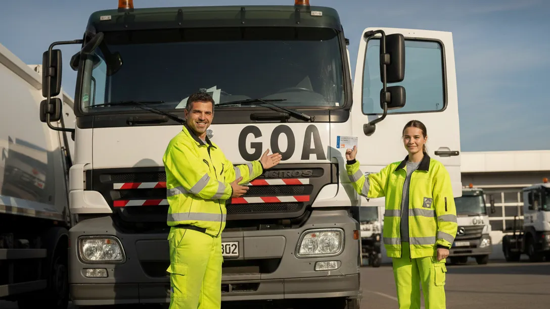 Führerschein-C-Förderung bei der GOA